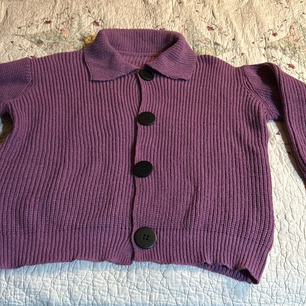 Beautiful plus size sweater.